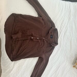 Rails button down shirt